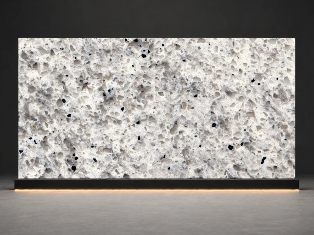 Solid and classic quartz slabs placeholder