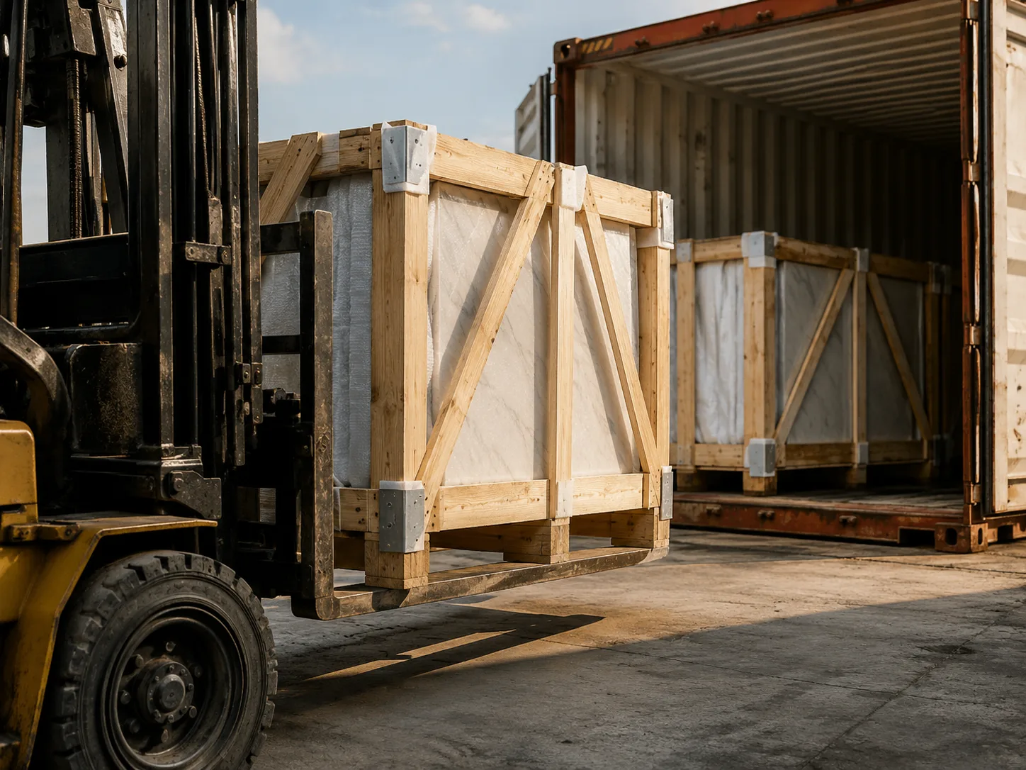 Export Loading Area