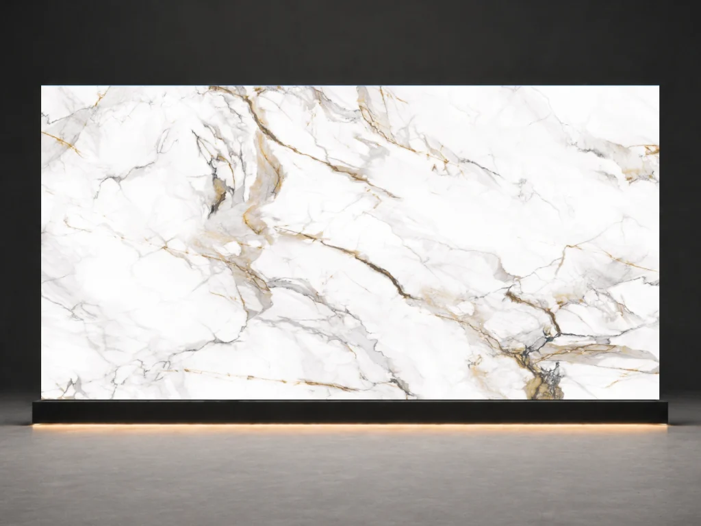 Breccia Capraia Printed Quartz Slab R4523 slab cover showing a stone-inspired printed quartz surface for interior projects.
