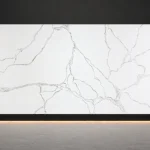 Bianco River Quartz Slab P8016