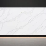 Carrara Cloud Quartz Slab P9180