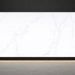 Carrara Mist Quartz Slab P7509