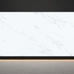 Carrara Whisper Engineered Quartz Slab P7607