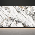 Panda White Printed Quartz Slab R4518