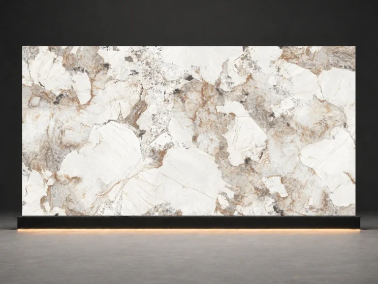 Patagonia Printed Quartz Slab R4502 slab cover showing a stone-inspired printed quartz surface for interior projects.