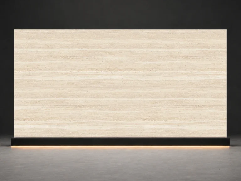 Serpeggiante Printed Quartz Slab R4506 slab cover showing a stone-inspired printed quartz surface for interior projects.