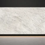 Silver Cloud Printed Quartz Slab R5540