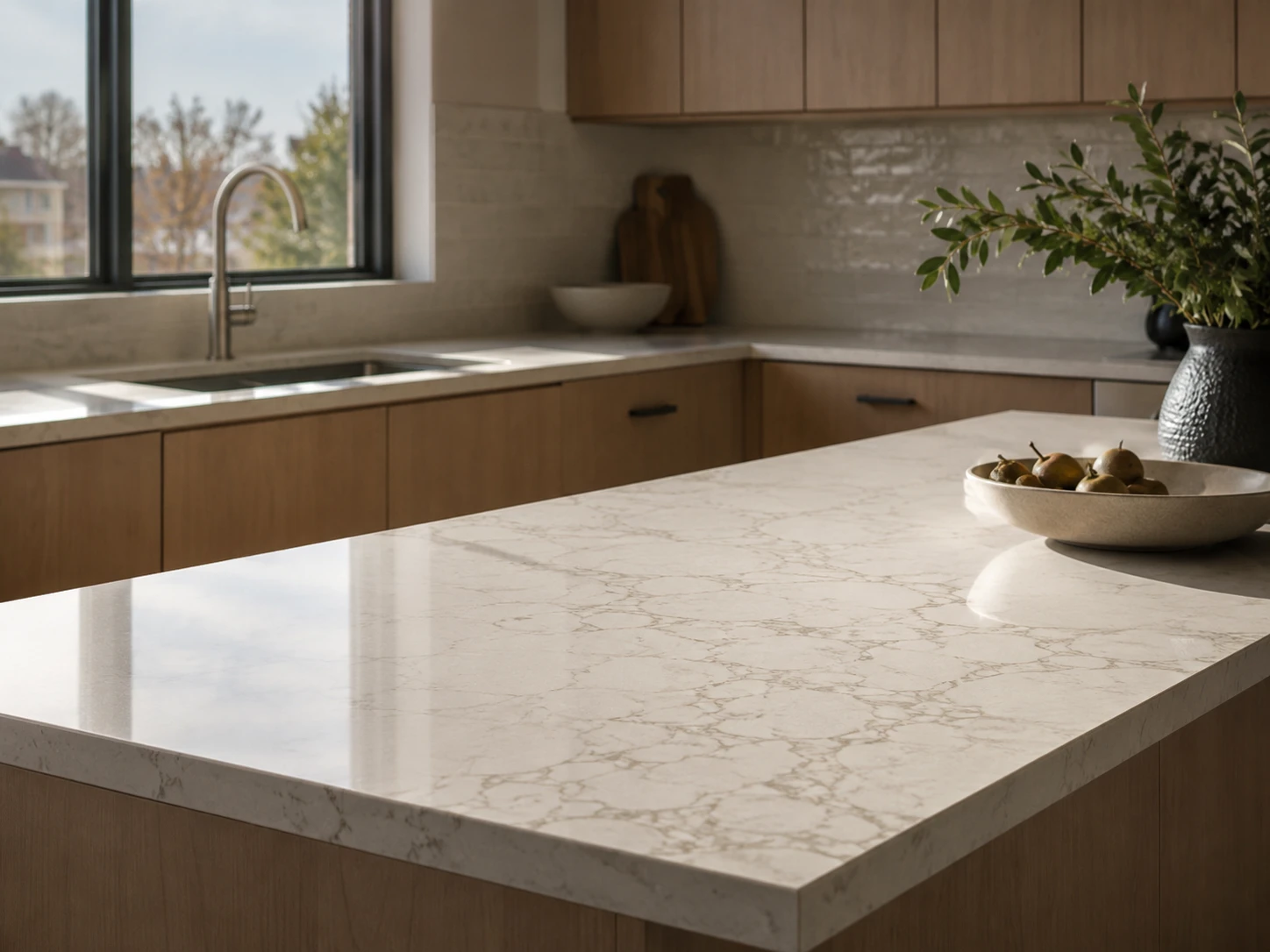 Apartment Quartz Countertop