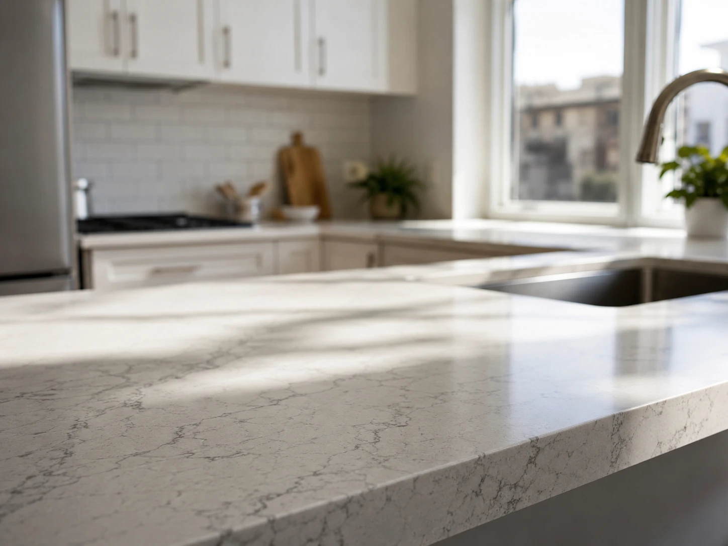 Apartment Quartz Kitchen