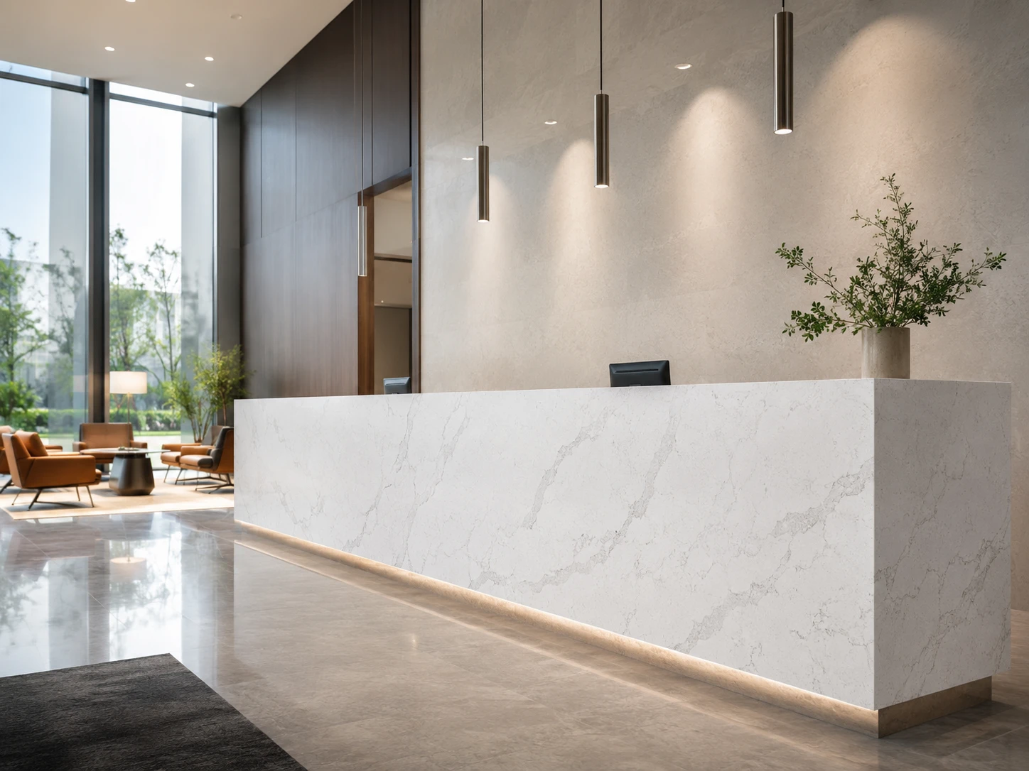 Commercial Reception Counter