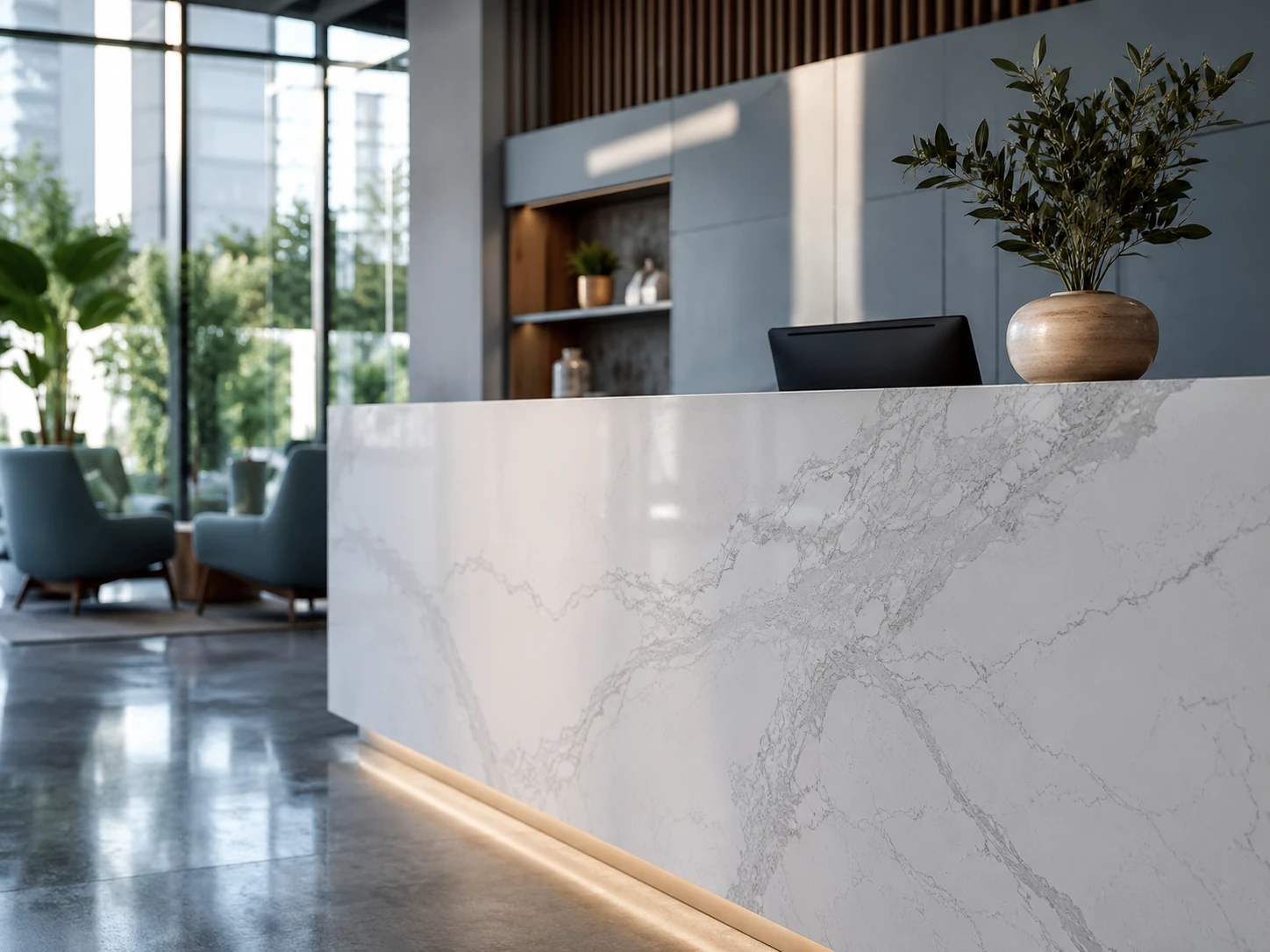 Commercial Reception Counter