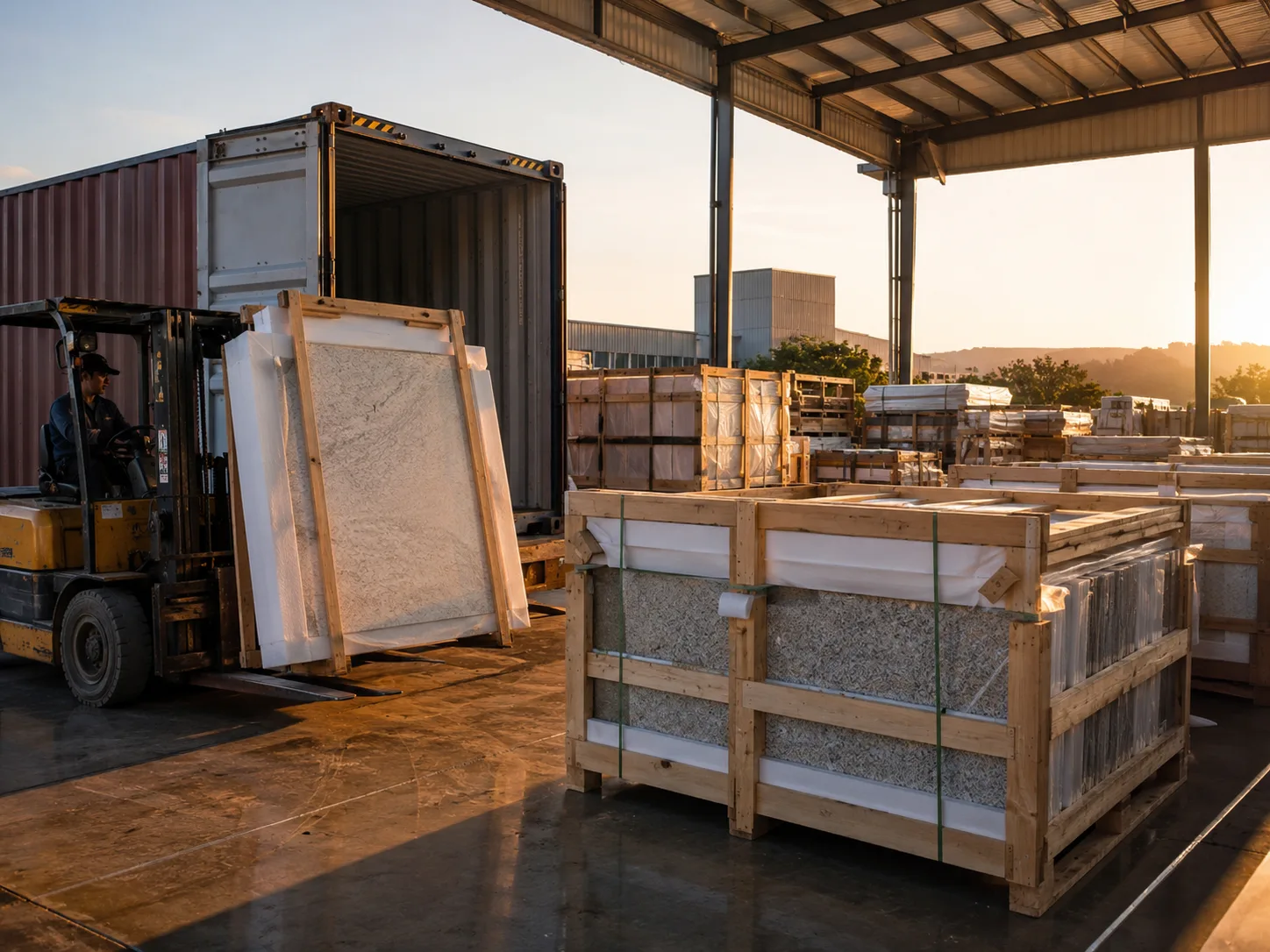 Export Loading Area