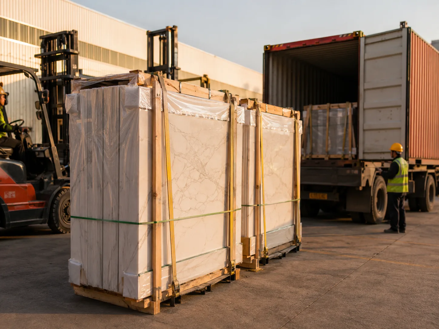 Export Loading Area
