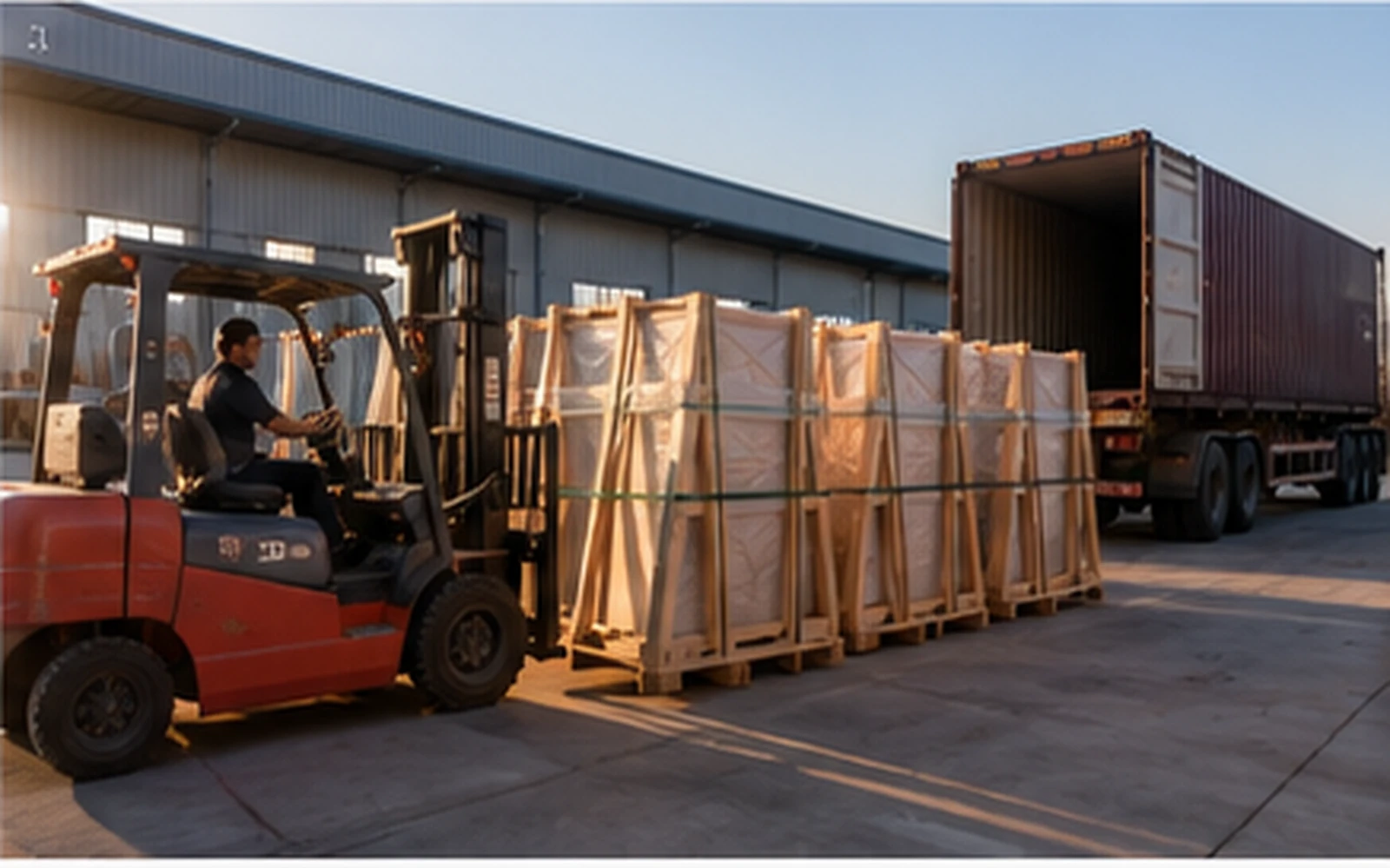 Export Loading Area