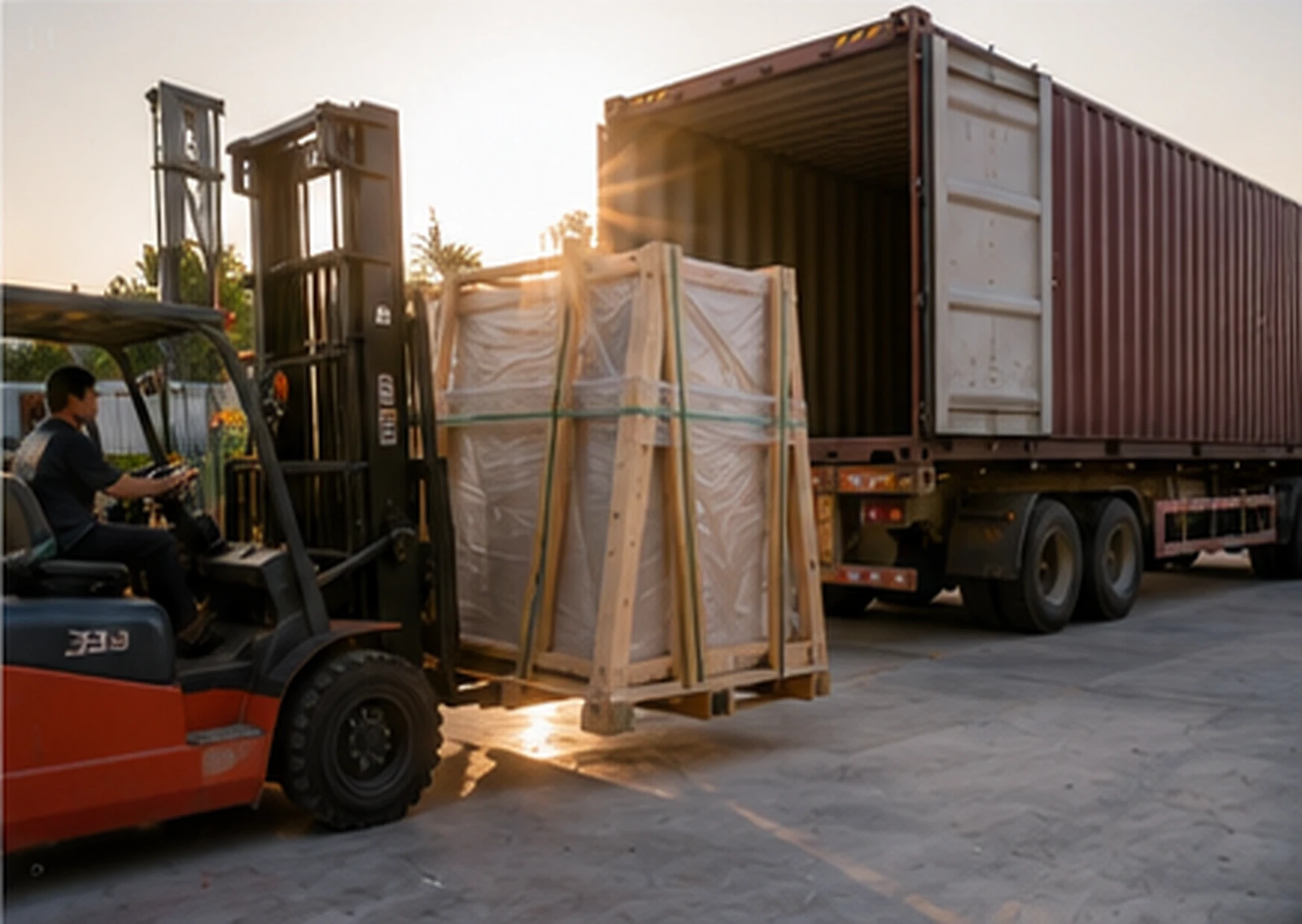 Export Loading Area