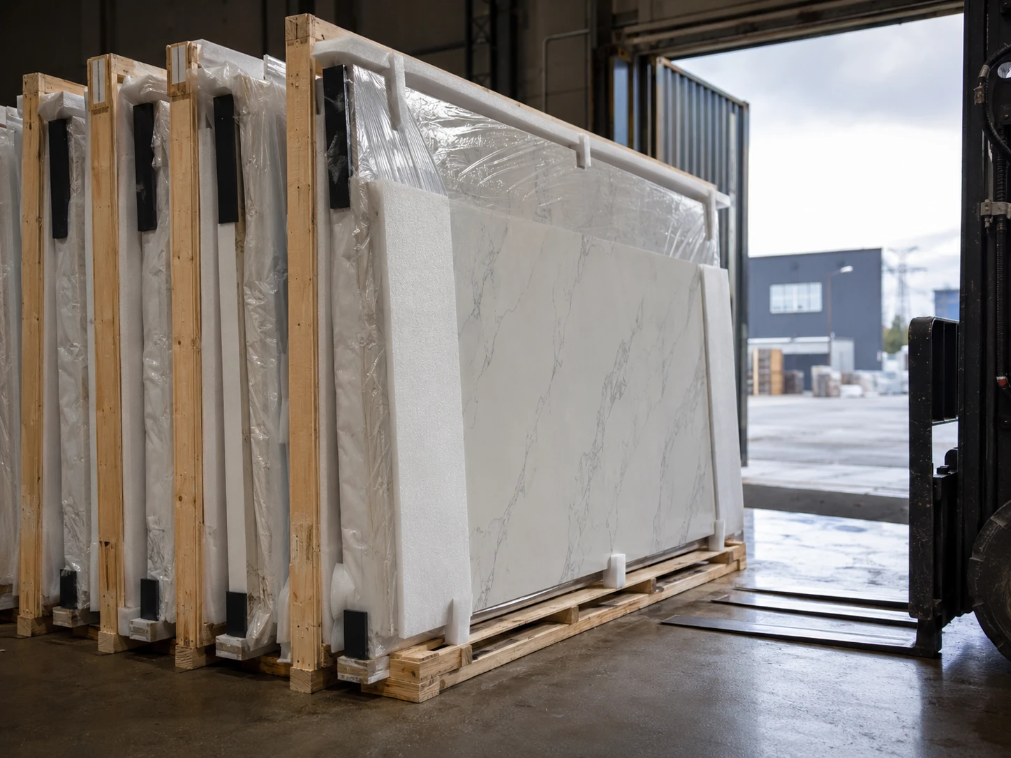Export Packing Before Loading