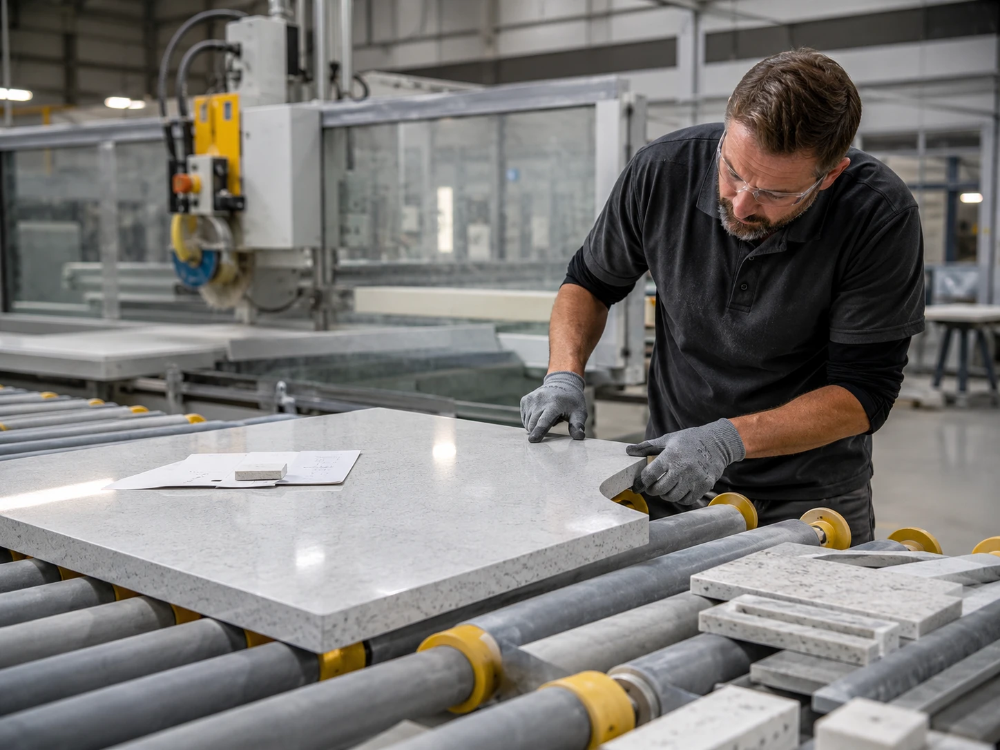 Factory Countertop Inspection