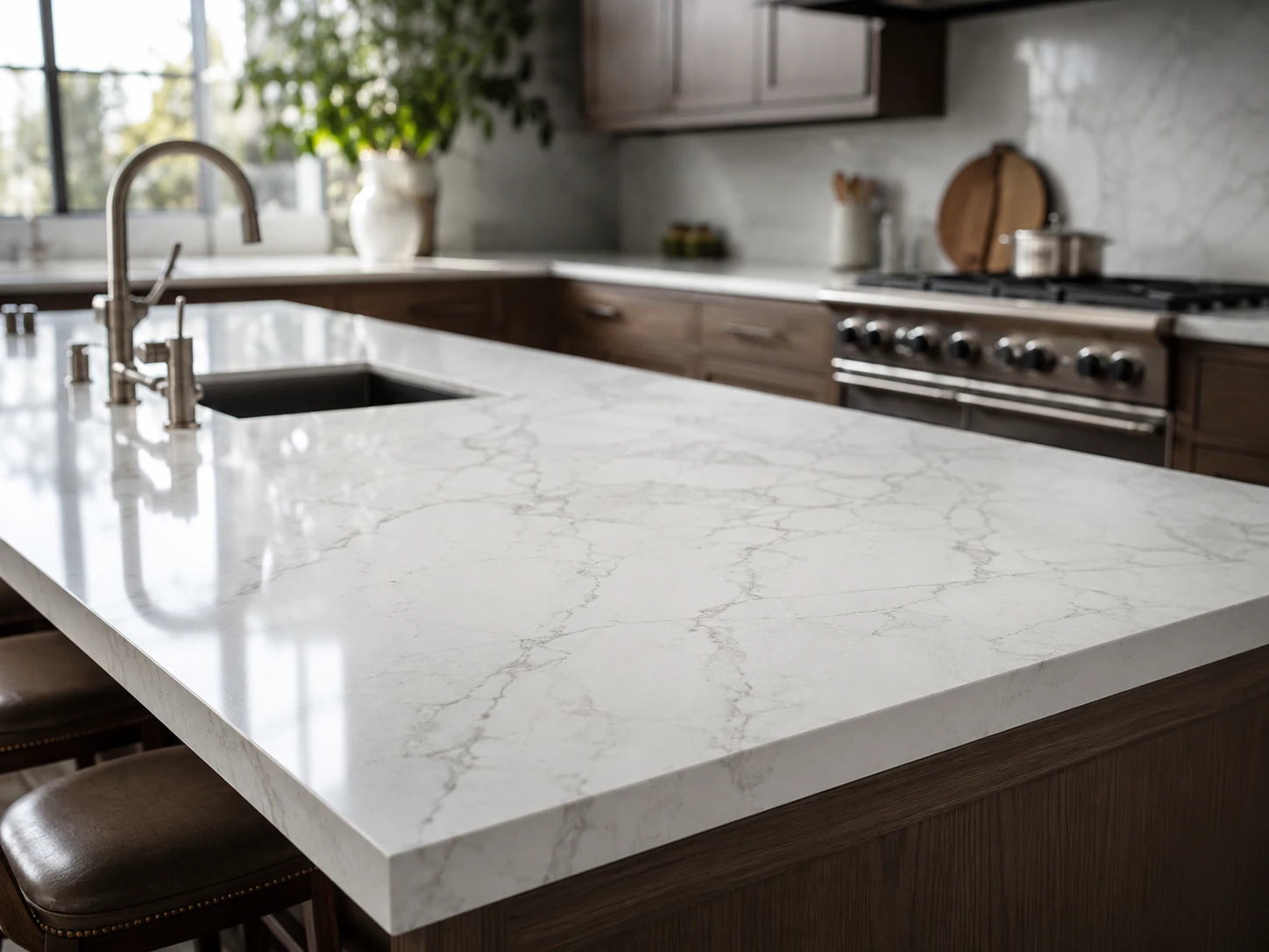 Modern Quartz Kitchen