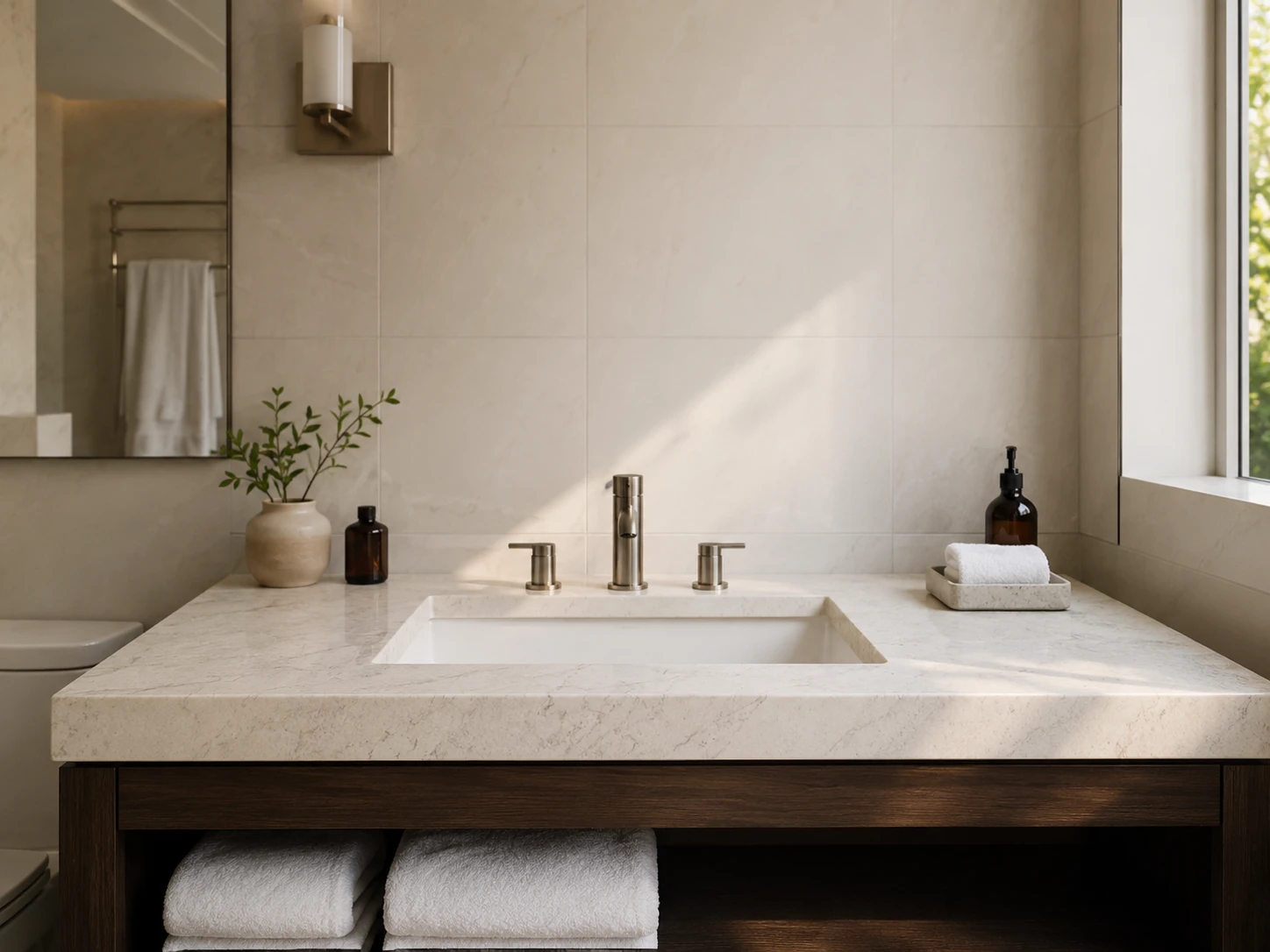 Quartz Bathroom Vanity