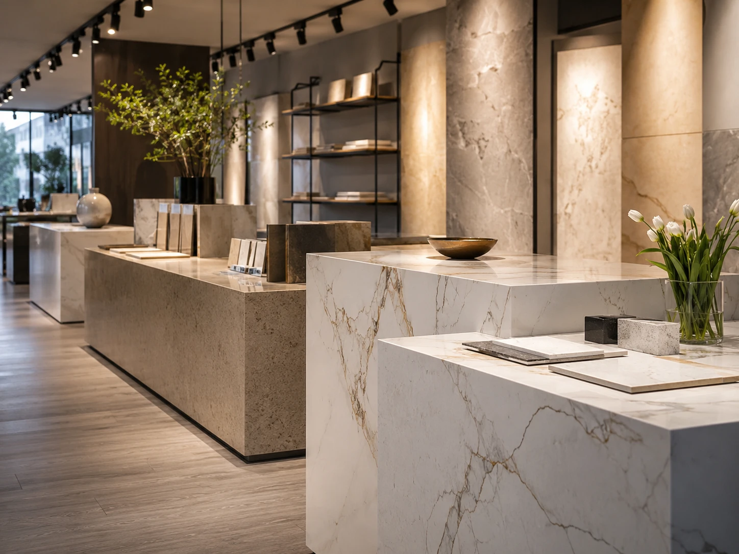 Showroom Quartz Display